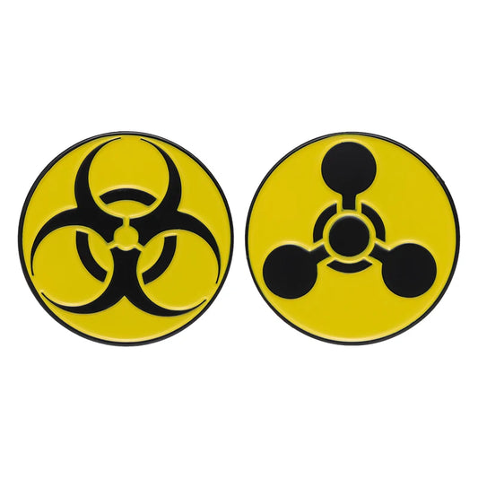 Radiation Symbol/Hazmat Enamel Pin