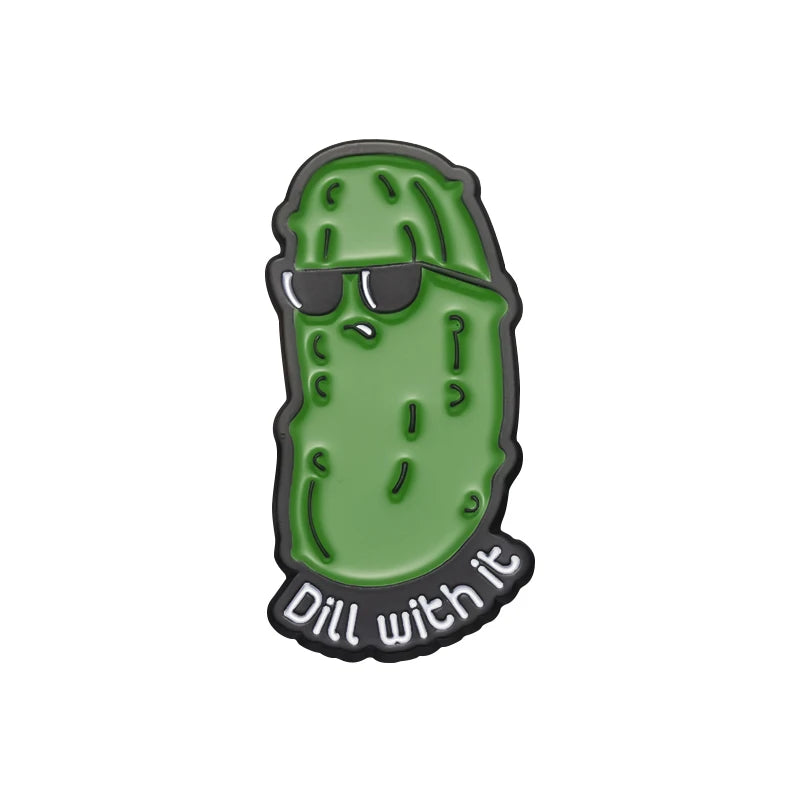 Cute Succulents, Dill With It Pickle, and Funny Egg Pins