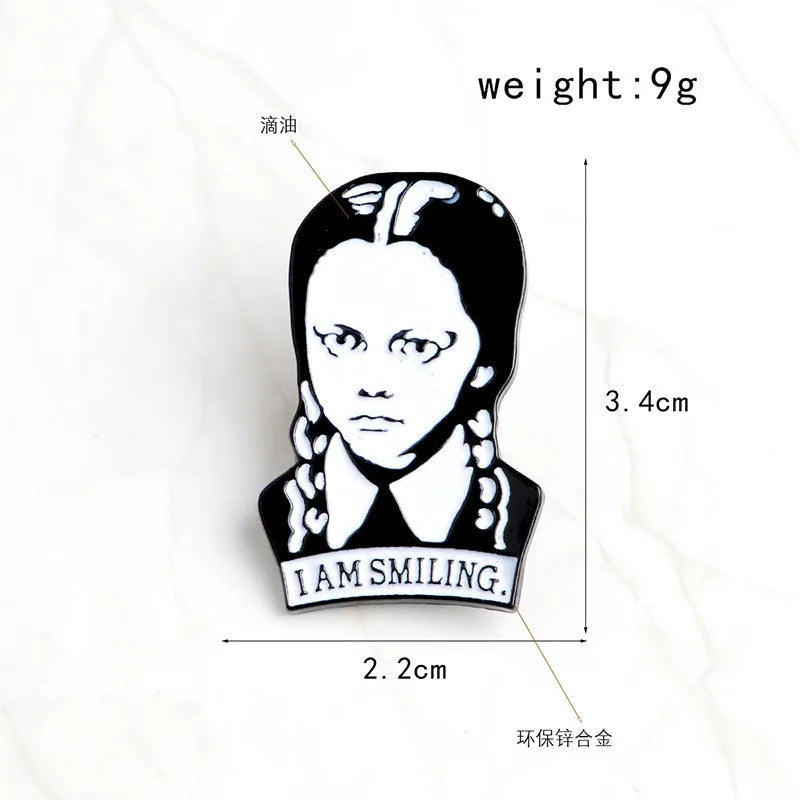 Addams Family Enamel Pin