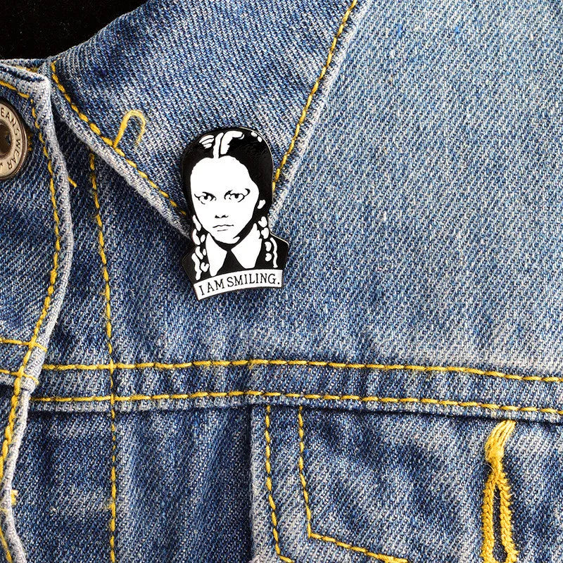 Addams Family Enamel Pin