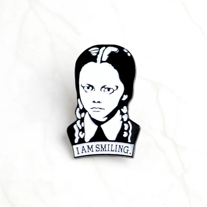 Addams Family Enamel Pin